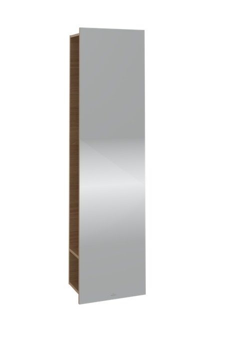 Зеркало для ванной Villeroy & Boch Subway 3.0 45х170 см с полками справа ДСП северный дуб C59700VJ