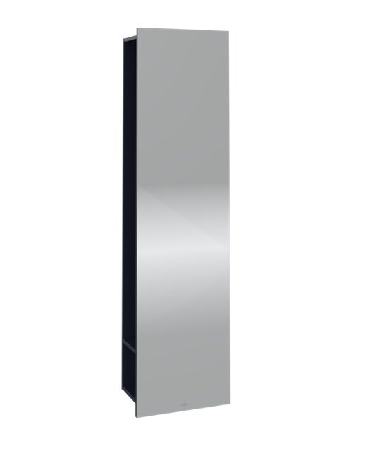 Зеркало для ванной Villeroy & Boch Subway 3.0 45х170 см с полками справа ДСП морской синий C59700VQ