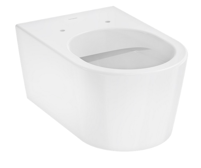 Унитаз подвесной Hansgrohe EluPura S AquaFall Flush безободковый 36х54 см керамика белый 60193450