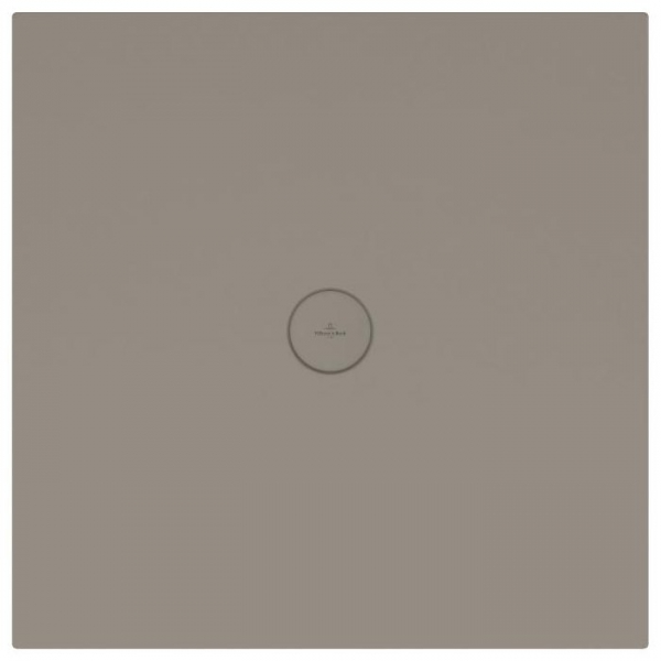 Душовий піддон Villeroy & Boch Subway Infinity 100х100 см санітарна кераміка сіро-коричневий 6228J5TP