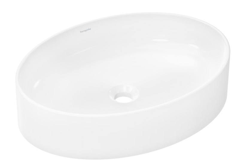 Раковина для ванної Hansgrohe Xuniva D SmartClean 55х40 см кераміка білий 61072450