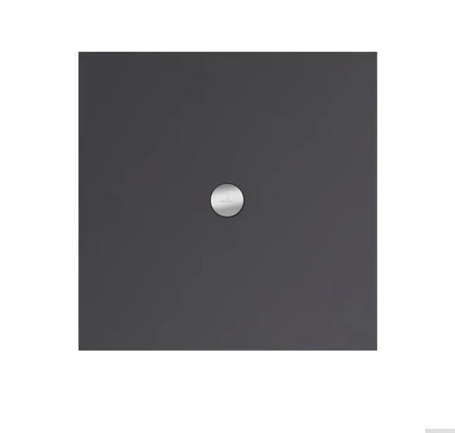 Душовий піддон Villeroy & Boch Subway Infinity 100х100 см санітарна кераміка темно-сірий 6228J5W9