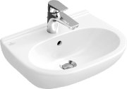 Раковина Villeroy & Boch O.novo 55х37 см санітарна кераміка CeramicPlus альпійський білий  516655R1