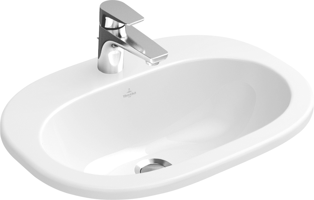 Раковина Villeroy & Boch O.novo 56х40,5 см санітарна кераміка альпійський білий 41615701