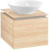 Тумба під раковину Villeroy & Boch Legato 45х50 см ДСП друкарський в'яз B56500PN