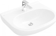Раковина Villeroy & Boch O.novo 55х45 см санітарна кераміка CeramicPlus альпійський білий 516056R1