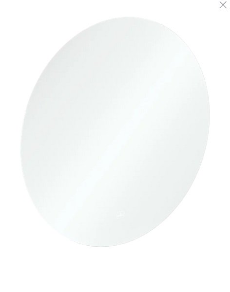 Дзеркало у ванну кімнату Villeroy & Boch More to See Lite ⌀85 см з підсвічуванням A4608500