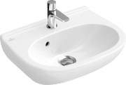 Раковина Villeroy & Boch O.novo 50х40 см санітарна кераміка CeramicPlus альпійський білий 536050R1