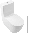 Чаша унітазу-компакту Villeroy & Boch Subway 3.0 37х71 см санітарна кераміка TwistFlush CeramicPlus альпійський білий 4672T0R1