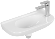 Раковина Villeroy & Boch O.novo 50х25 см санітарна кераміка CeramicPlus альпійський білий 536151R1