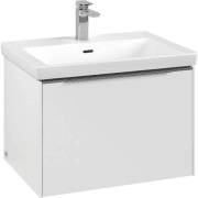 Тумба под раковину Villeroy & Boch Subway 3.0 62,2х42,9 см ДСП/алюминий чистый белый C575L0VF