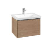 Тумба под раковину Villeroy & Boch Subway 3.0 62,2х42,9 см ДСП/алюминий дуб северный  C575L0VJ
