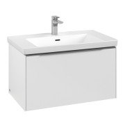 Тумба под раковину Villeroy & Boch Subway 3.0 77,2х42,9 см ДСП/алюминий чистый белый C573L0VF