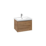 Тумба под раковину Villeroy & Boch Subway 3.0 62,2х42,9 см ДСП/алюминий дуб канзас C575L0RH
