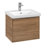 Тумба под раковину Villeroy & Boch Subway 3.0 52,3х42,9 см ДСП/алюминий дуб канзас C579L0RH