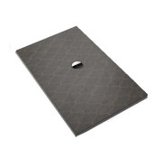 Душовий піддон Villeroy & Boch Subway Infinity 90х70 см санітарна кераміка sinus black 6229F1VPD1