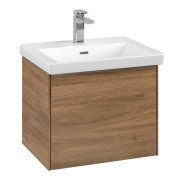 Тумба под раковину Villeroy & Boch Subway 3.0 52,3х42,9 см ДСП/алюминий дуб канзас C579L0RH