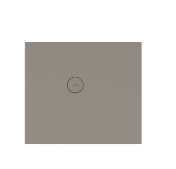 Душевой поддон Villeroy & Boch Subway Infinity 90х90 см санитарная керамика серо-коричневый 6228F4TP