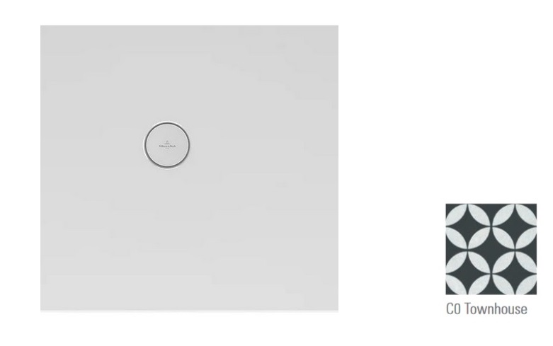 Душевой поддон Villeroy & Boch Subway Infinity 90х90 см санитарная керамика townhouse 6228F4VPC0