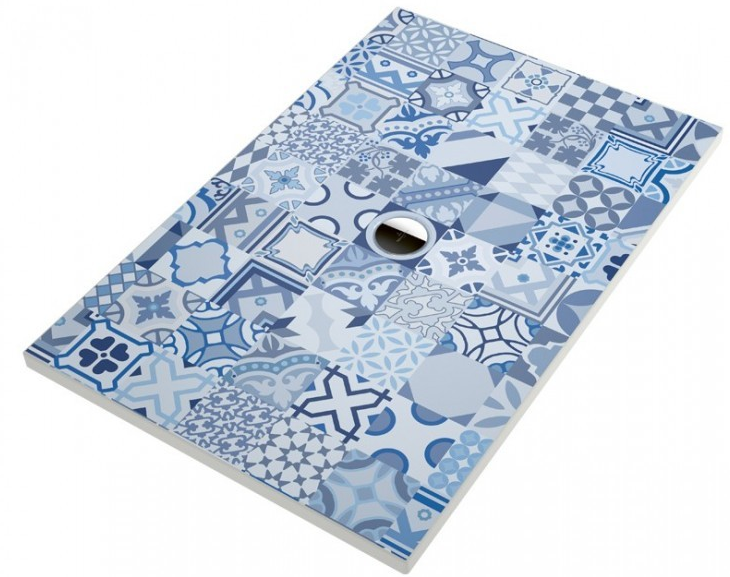 Душовий піддон Villeroy & Boch Subway Infinity 120х75 см санітарна кераміка abbey blue 6231Q2VPC2