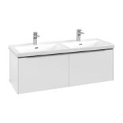 Тумба под раковину Villeroy & Boch Subway 3.0 127,2х42,9 см ДСП/алюминий чистый белый C56700VF
