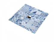 Душовий піддон Villeroy & Boch Subway Infinity 80х80 см санітарна кераміка abbey blue 6228C3VPC2