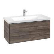 Тумба під раковину Villeroy & Boch Subway 3.0 97,3х42,9 см ДСП/алюміній кам'яний дуб C56900RK