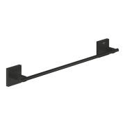 Тримач для рушників Grohe QuickFix Start Cube 45 см метал чорний матовий 409872430