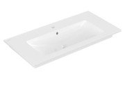 Раковина Villeroy & Boch Venticello 100х50 см із переливом санітарна кераміка CeramicPlus альпійський білий 4104ALR1