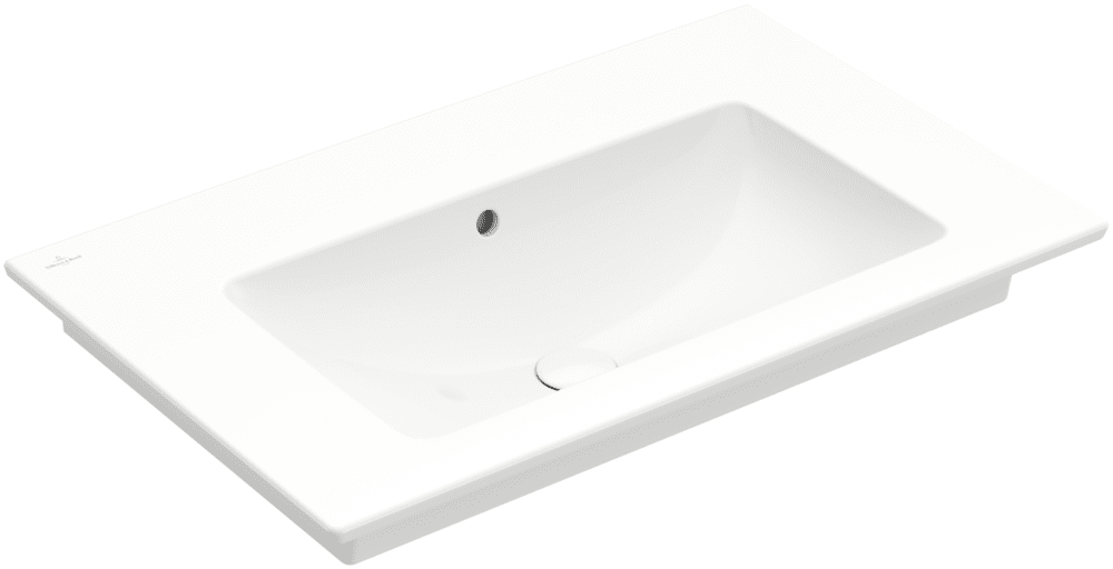 Раковина Villeroy & Boch Venticello 80х50 см із переливом санітарна кераміка альпійський білий 41048J01