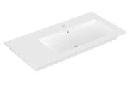 Раковина Villeroy&Boch Venticello 100х50 см чаша праворуч санітарна кераміка CeramicPlus альпійський білий 4134R1R1