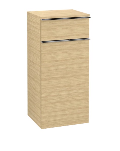 Шкафчик для ванной Villeroy & Boch Venticello 40,4х37,2 см петли слева ДСП северный дуб/ручка хром A95001VJ