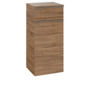 Шафка для ванної Villeroy & Boch Venticello 40,4х37,2 см петлі зліва ДСП дуб канзас/ручка хром A95001RH