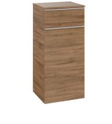 Шкафчик для ванной Villeroy & Boch Venticello 40,4х37,2 см петли слева ДСП дуб канзас/ручка алюминий белый A95002RH