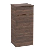 Шкафчик для ванной Villeroy & Boch Venticello 40,4х37,2 см петли слева ДСП дуб аризона/ручка медь A95005VH