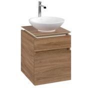Тумба под раковину Villeroy & Boch Legato 45х50 см ДСП дуб канзас B56600RH