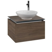 Тумба під раковину Villeroy & Boch Legato 60х50 см ДСП дуб аризона B56700VH