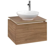 Тумба під раковину Villeroy & Boch Legato 60х50 см ДСП дуб канзас B56700RH