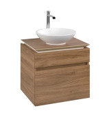Тумба под раковину Villeroy & Boch Legato 60х50 см ДСП дуб канзас B56800RH