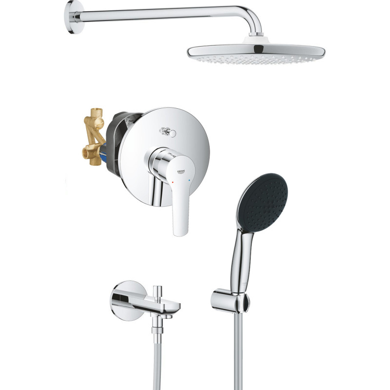 Душева система прихованого монтажу Grohe QuickFix Start з Vitalio Start 250 хром UA202803R3