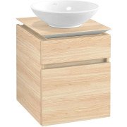 Тумба під раковину Villeroy&Boch Legato 45х50 см ДСП друкарський в'яз B56600PN