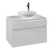 Тумба под раковину Villeroy & Boch Legato 80х50 см ДСП белый матовый B57000MS