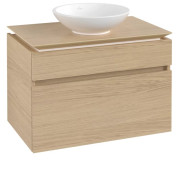 Тумба під раковину Villeroy&Boch Legato 80х50 см ДСП північний дуб B57000VJ
