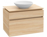 Тумба під раковину Villeroy&Boch Legato 80х50 см ДСП друкарський в'яз B57000PN