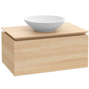 Тумба під раковину Villeroy & Boch Legato 100х50 см ДСП друкарський в'яз B57100PN