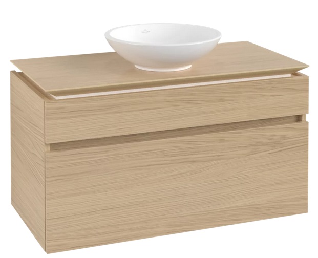 Тумба під раковину Villeroy&Boch Legato 100х55 см ДСП північний дуб B57200VJ