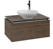 Тумба под раковину Villeroy & Boch Legato 80х50 см ДСП дуб аризона B56900VH