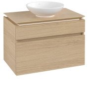 Тумба під раковину Villeroy&Boch Legato 80х50 см ДСП північний дуб B57000VJ