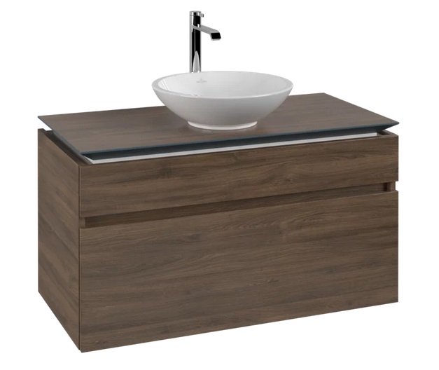 Тумба під раковину Villeroy & Boch Legato 100х55 см ДСП дуб аризона B57200VH