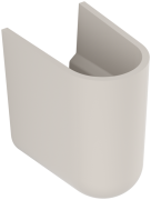 Напівп'єдестал для раковини Villeroy & Boch O.Novo санітарна кераміка CeramicPlus пергамон 526600R3